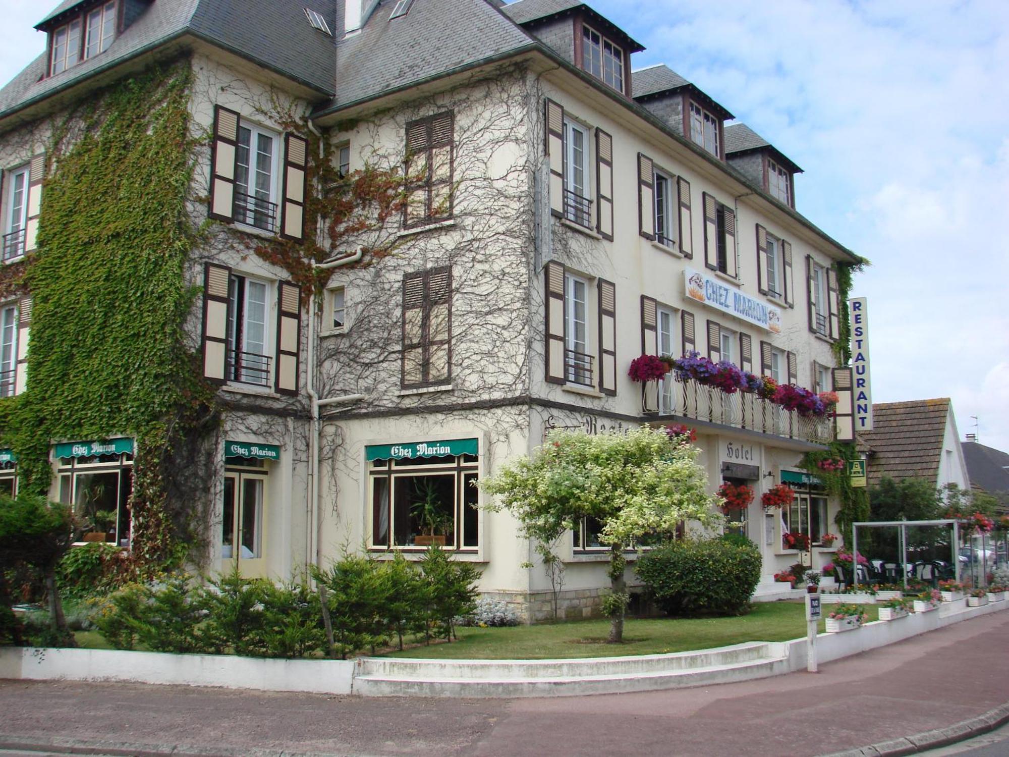 Chez-Marion Otel Merville-Franceville-Plage Dış mekan fotoğraf
